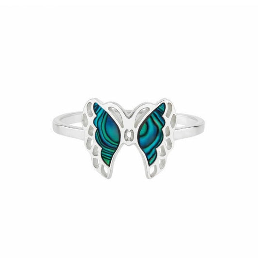 Anillo Mariposa Abulón - Plata de Ley 925 - Mystical Tienda