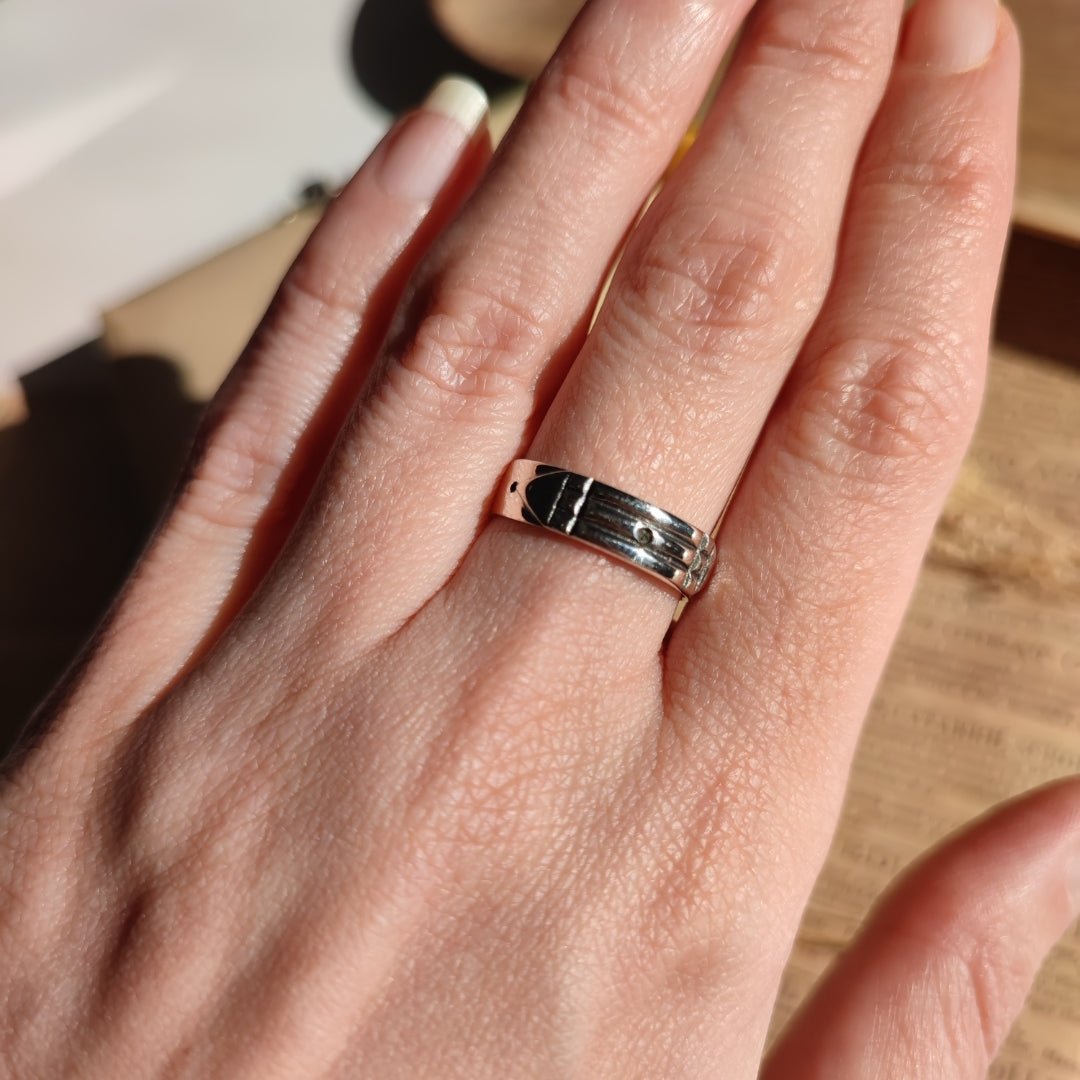 Anillo Protector Atlante - Plata de Ley 925 - Mystical Tienda