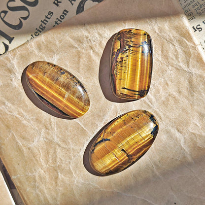 Cabujón de Ojo de Tigre - Mystical Tienda