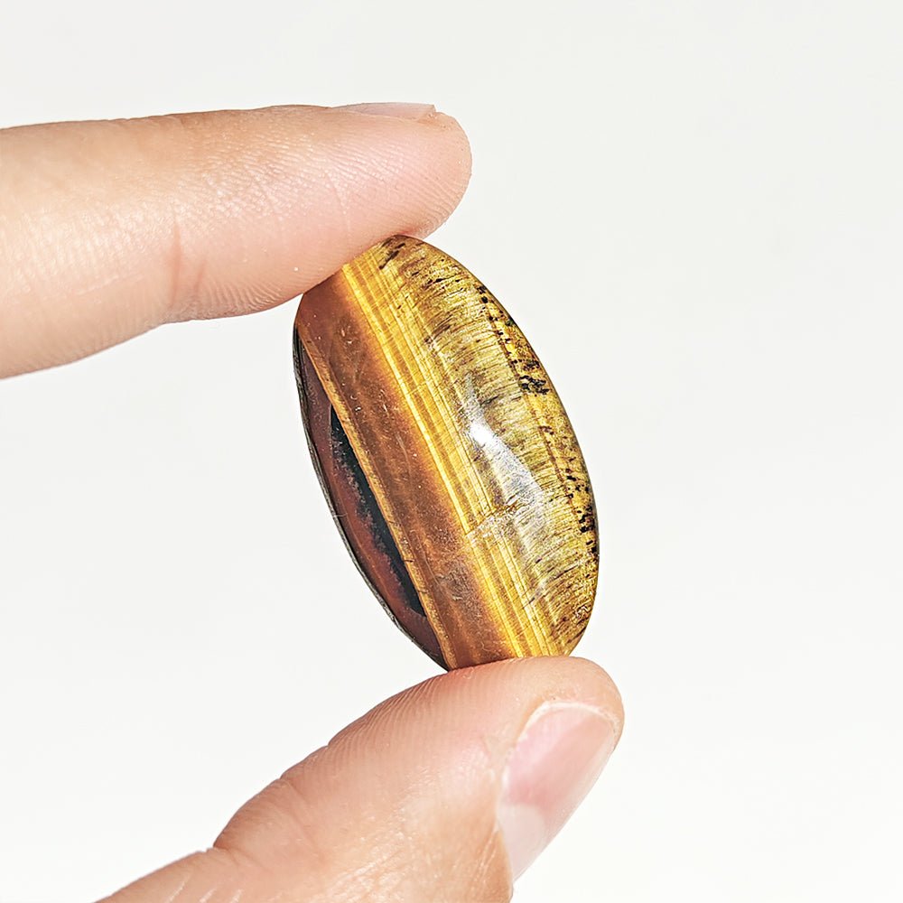 Cabujón de Ojo de Tigre - Mystical Tienda