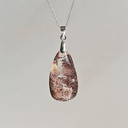 Colgante de Cuarzo Chamánico en Plata de Ley 925 - Mystical Tienda