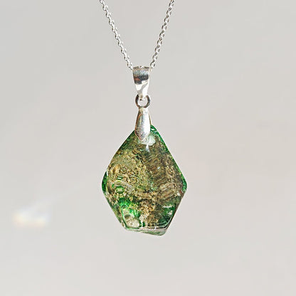 Colgante de Cuarzo Chamánico en Plata de Ley 925 - Mystical Tienda