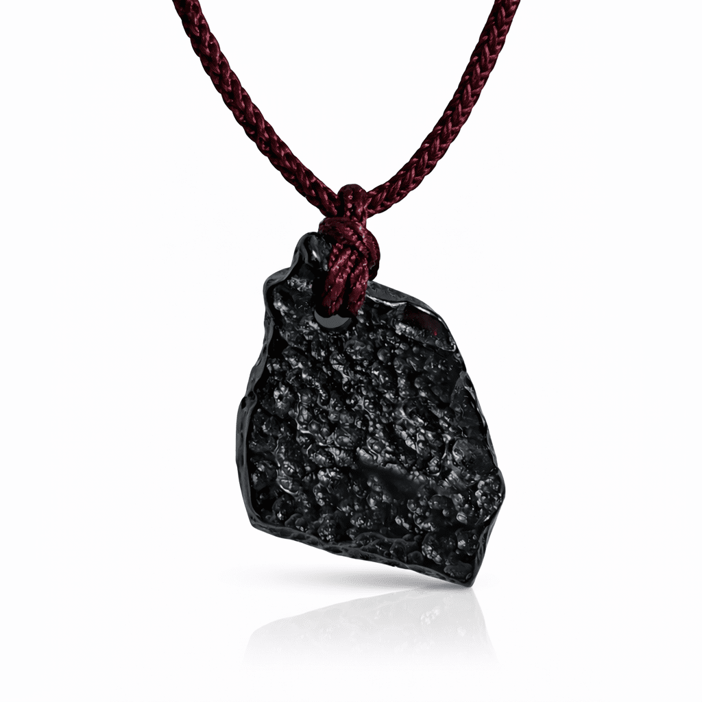 Colgante de Meteorito Tectita - Mystical Tienda