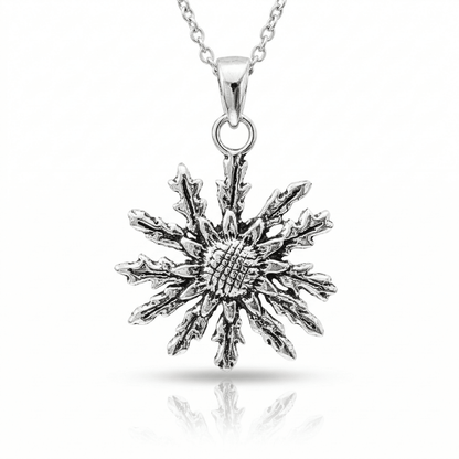 Colgante Eguzkilore - Plata de Ley 925 - Mystical Tienda