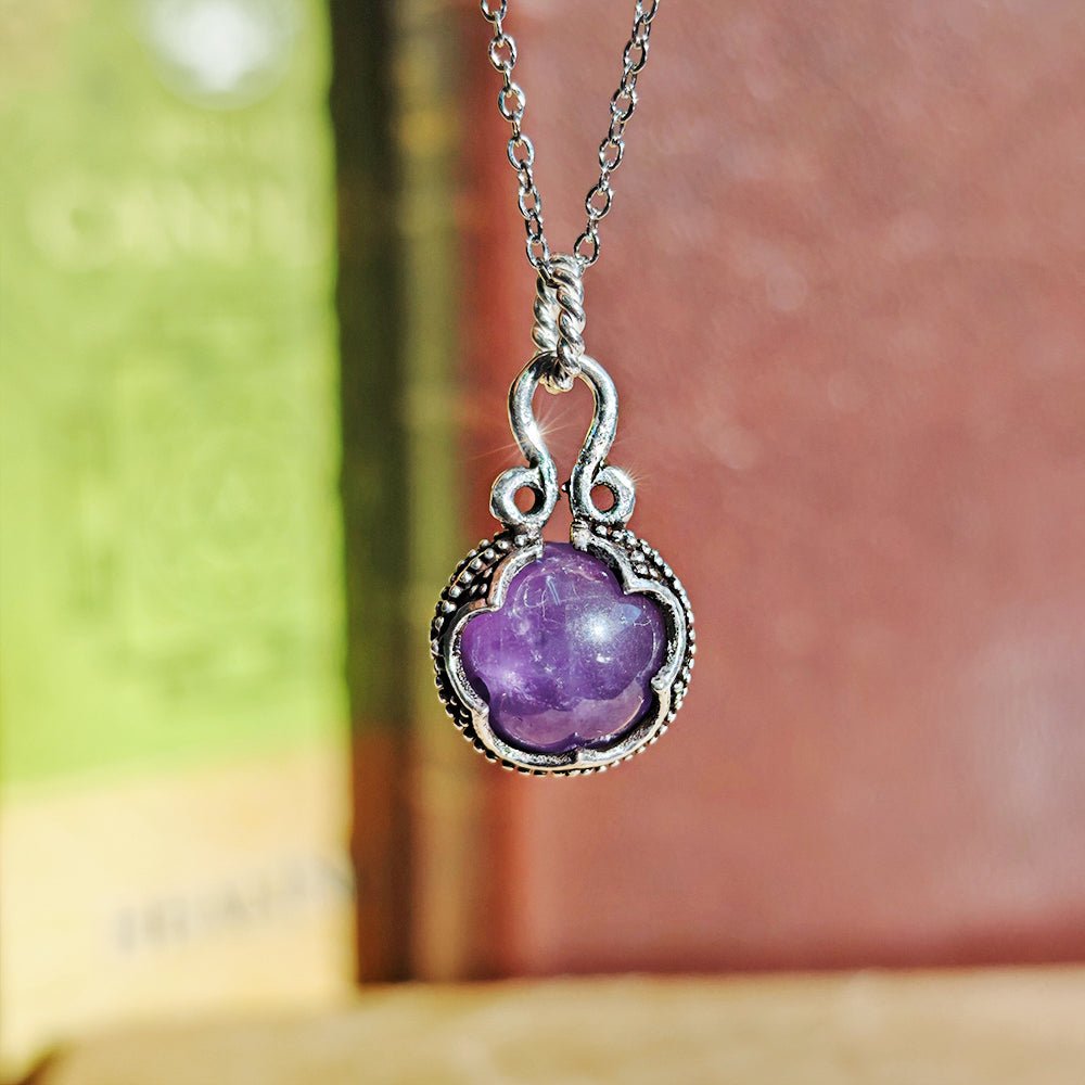 Colgante Gotland Amatista y Plata de Ley 925 - Mystical Tienda