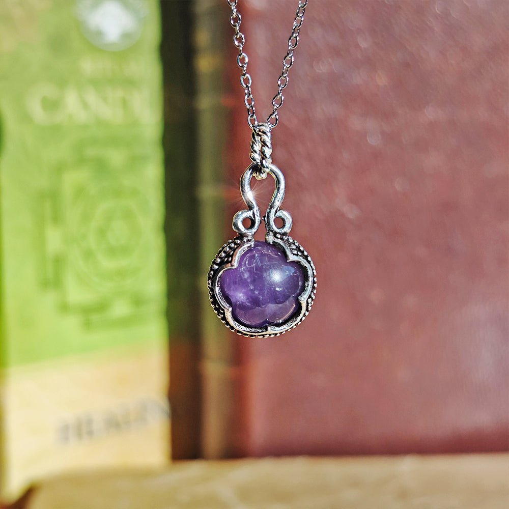 Colgante Gotland Amatista y Plata de Ley 925 - Mystical Tienda
