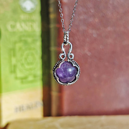 Colgante Gotland Amatista y Plata de Ley 925 - Mystical Tienda