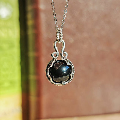 Colgante Gotland Ónix y Plata de Ley 925 - Mystical Tienda