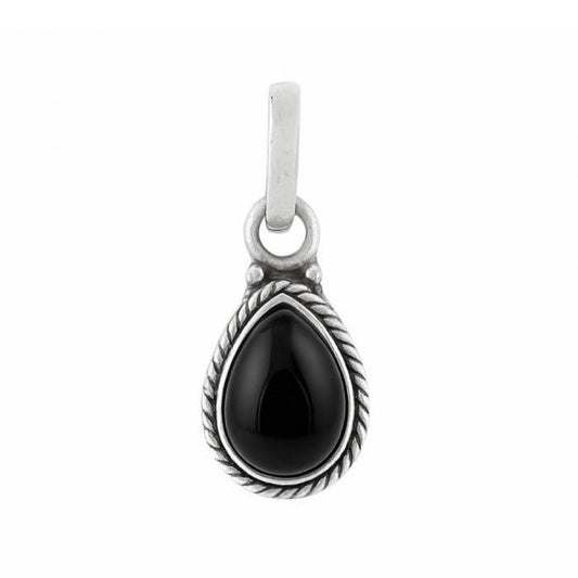 Colgante 'Hina' Ónix y Plata de Ley 925 - Mystical Tienda
