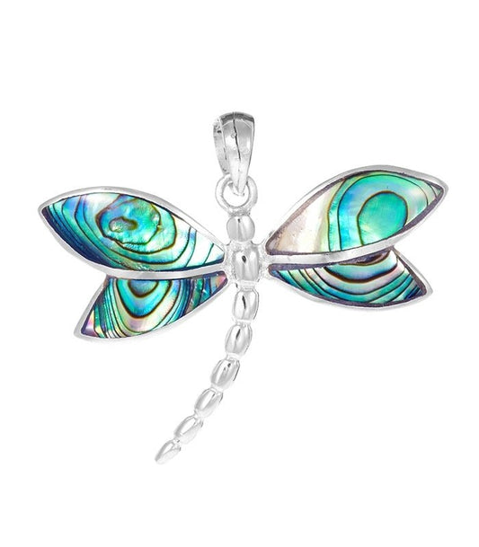 Colgante Libélula Amy Abulón - Plata de Ley 925 - Mystical Tienda