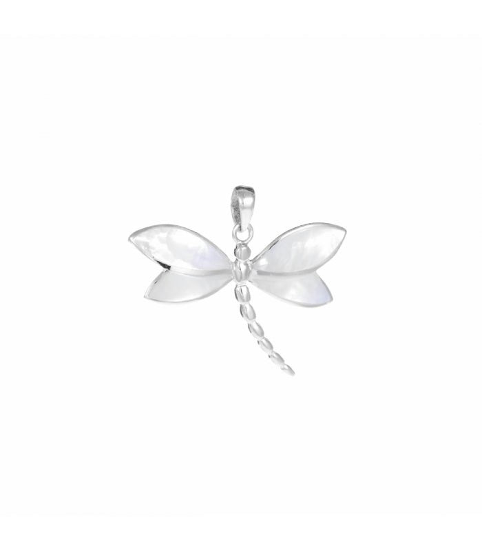 Colgante Libélula Amy Nácar - Plata de Ley 925 - Mystical Tienda