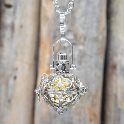 Colgante Llamador de Angel 'Luz en el Camino' - Plata de Ley 925 - Mystical Tienda