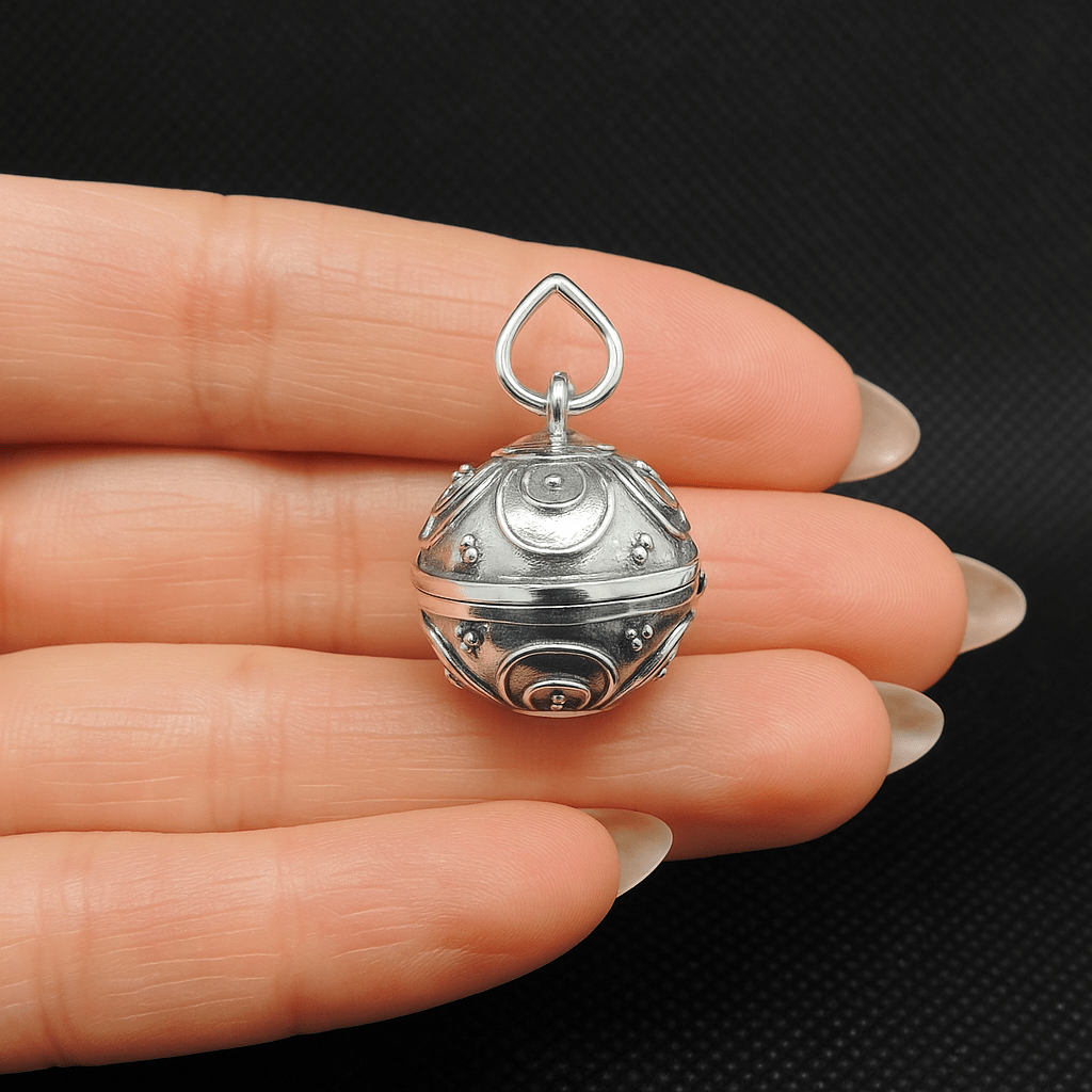 Colgante Llamador de Angel - Plata de Ley 925 - Mystical Tienda