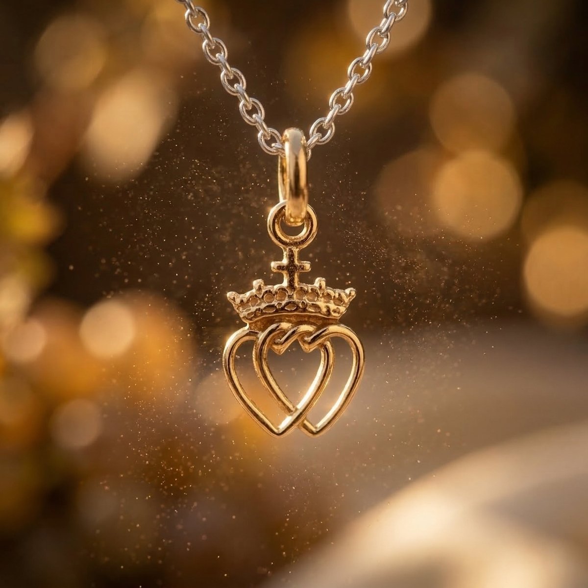 Colgante Luckenbooth - Plata de Ley 925 - Mystical Tienda