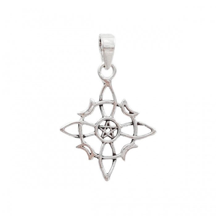 Colgante Nudo de Bruja "Wicca" en Plata de Ley 925 - Mystical Tienda