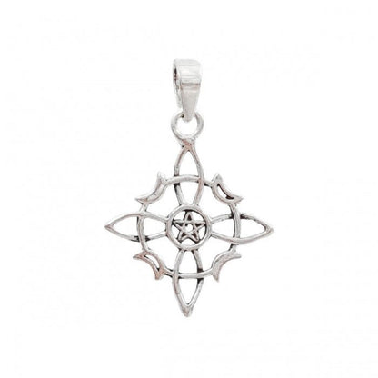 Colgante Nudo de Bruja "Wicca" en Plata de Ley 925 - Mystical Tienda