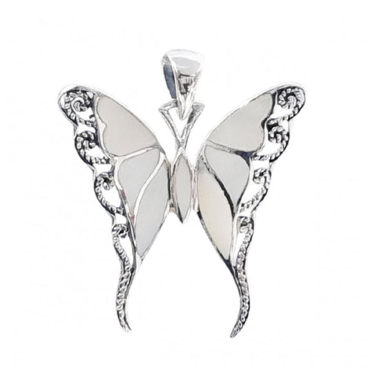 Colgante Mariposa Arabella Nácar - Plata de Ley 925