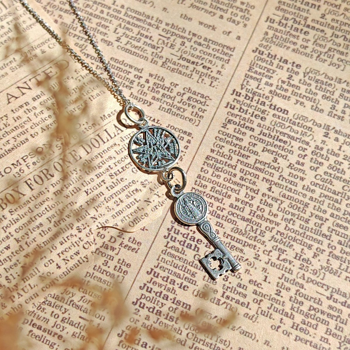 Colgante Protector Llave de San Benito S925 - Mystical Tienda