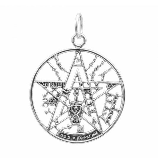 Colgante Tetragramaton en Plata de Ley 925 - Mystical Tienda