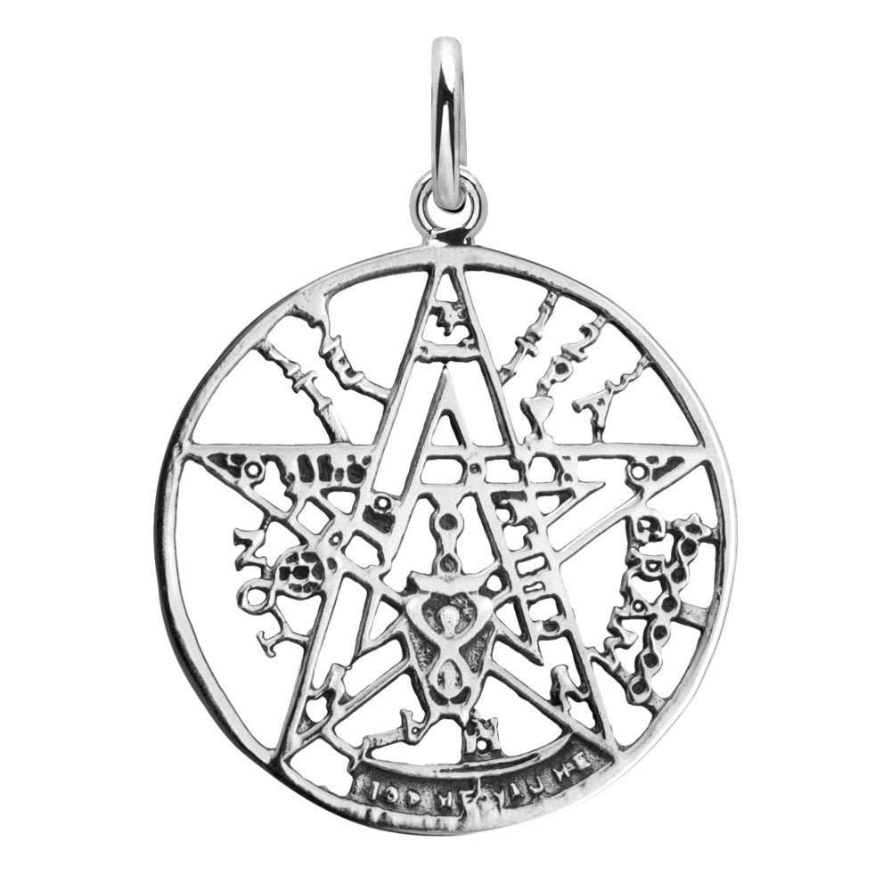 Colgante Tetragramaton en Plata de Ley 925 - Mystical Tienda