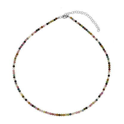 Collar 'Kanda' - Turmalina Multicolor - Mystical Tienda