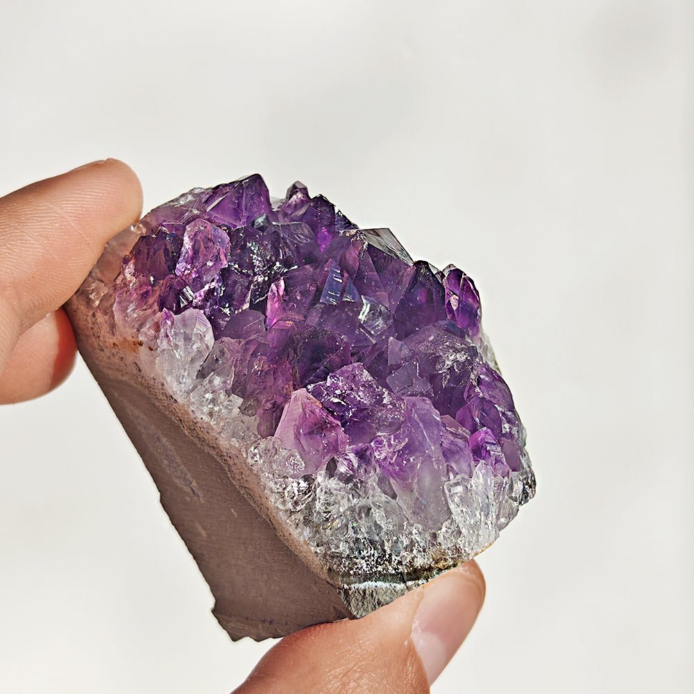 Drusa de Amatista con base plana - Mystical Tienda