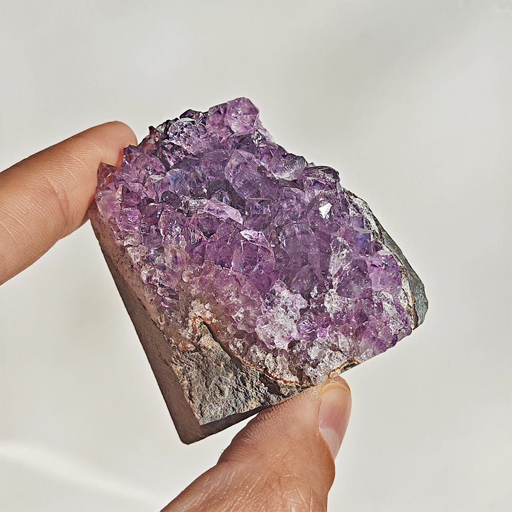 Drusa de Amatista con base plana - Mystical Tienda