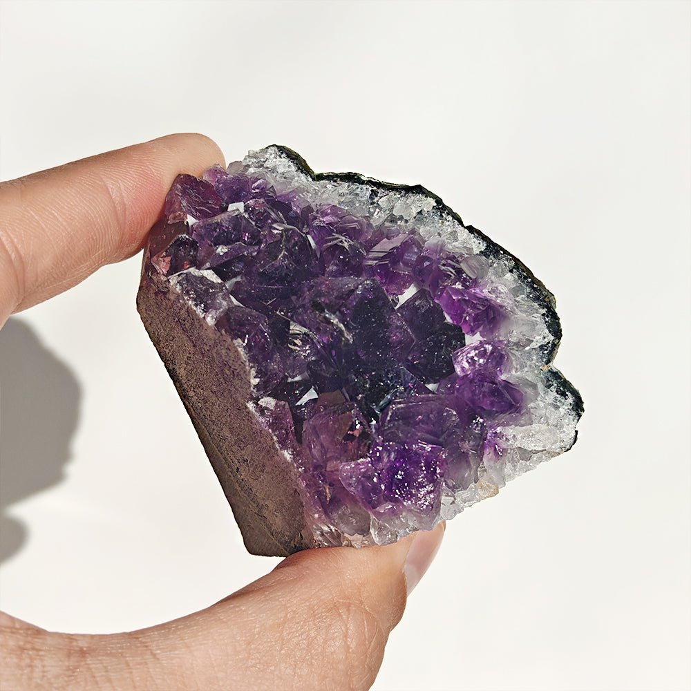 Drusa de Amatista con base plana - Mystical Tienda