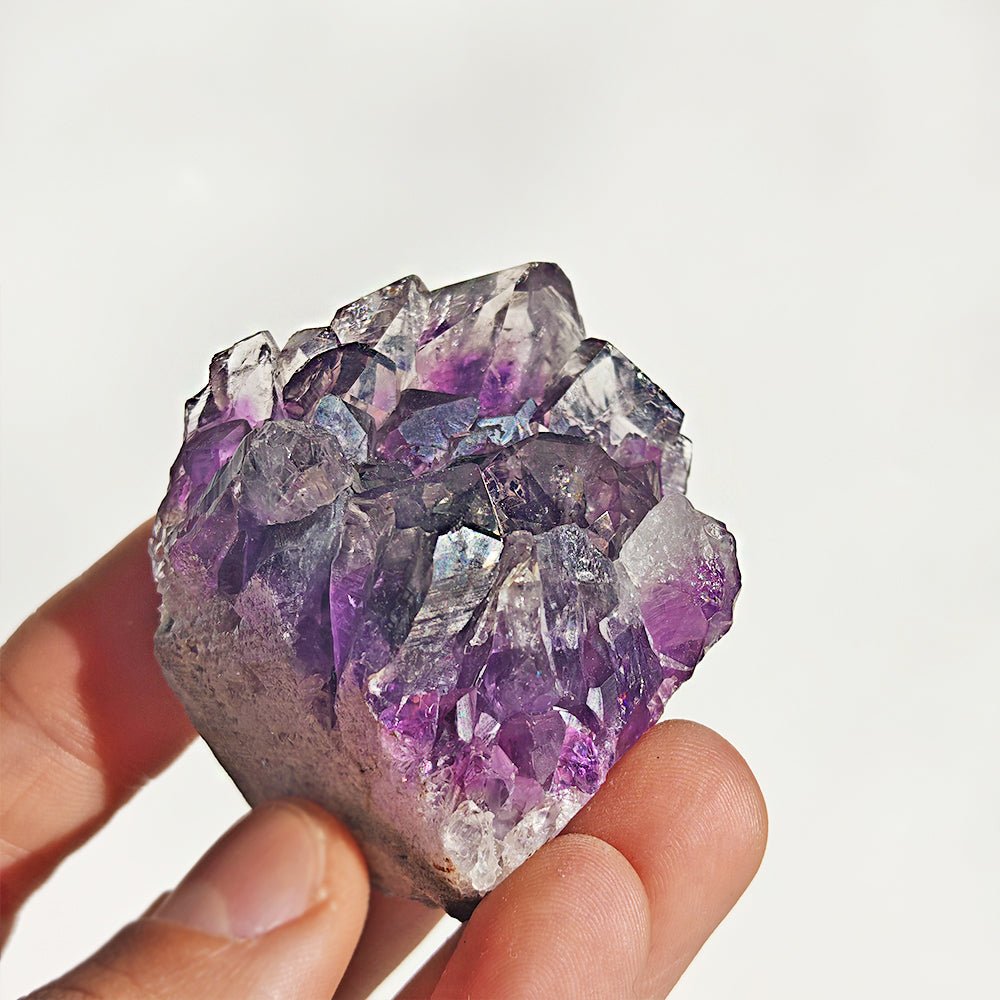 Drusa de Amatista con base plana - Mystical Tienda