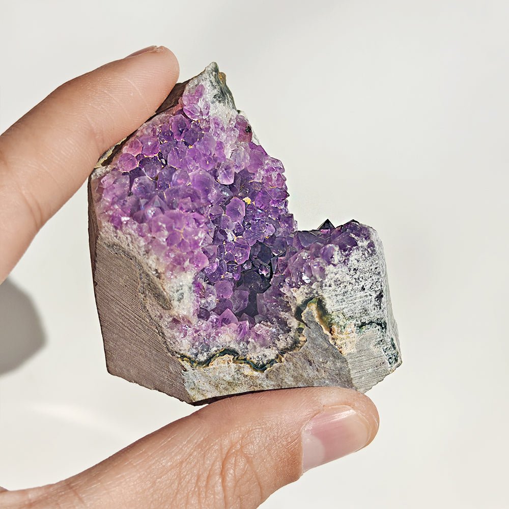 Drusa de Amatista con base plana - Mystical Tienda