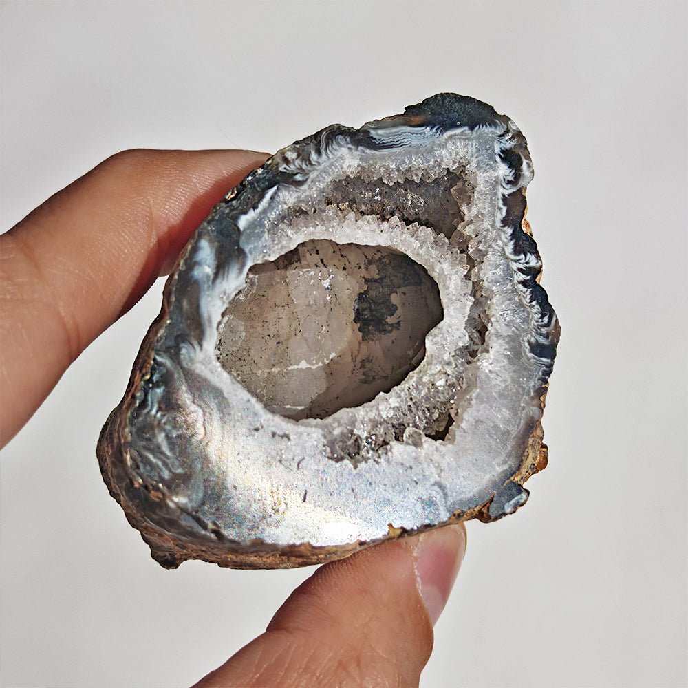 Geodino de Ágata y Cuarzo - Mystical Tienda