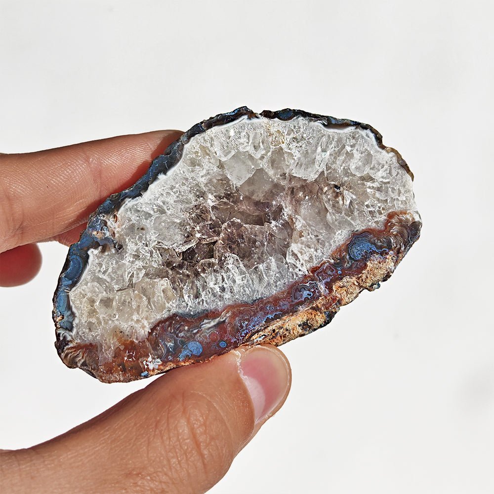 Geodino de Ágata y Cuarzo - Mystical Tienda