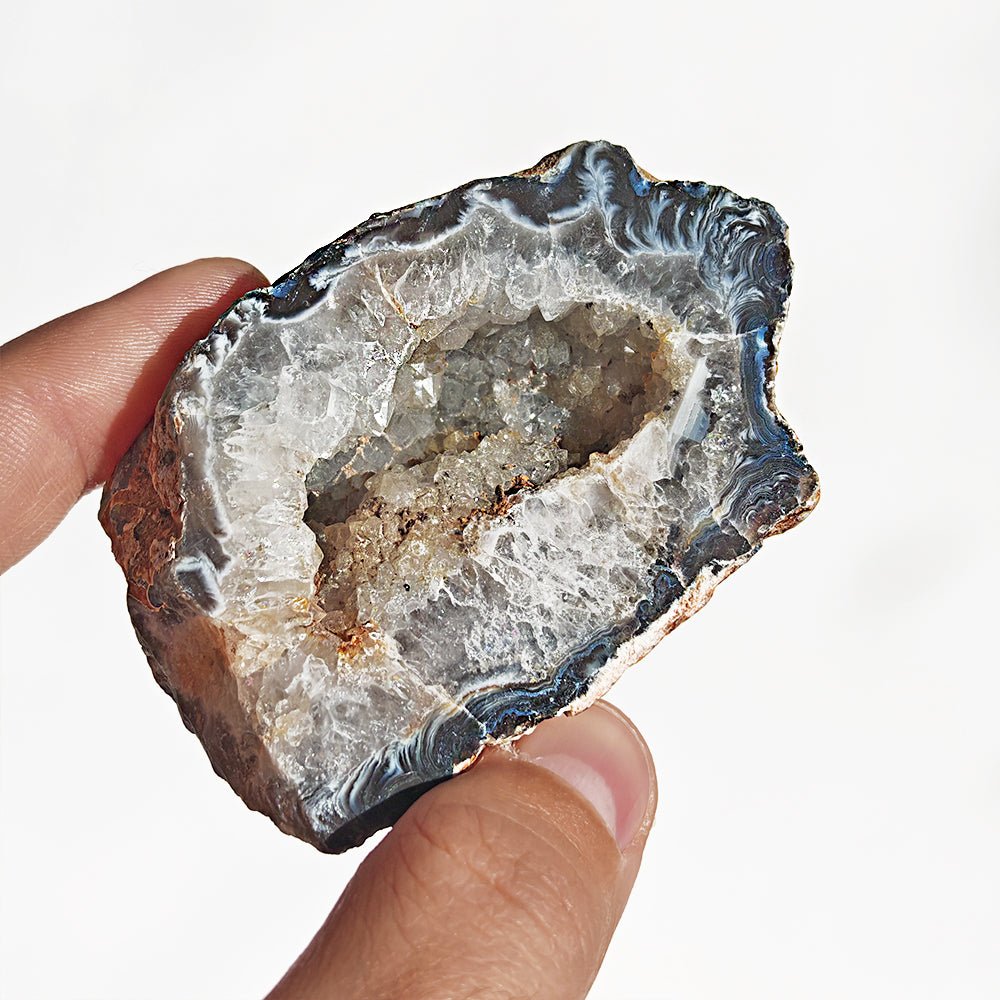 Geodino de Ágata y Cuarzo - Mystical Tienda