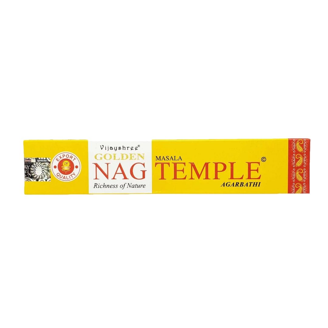 Incienso Golden Nag Temple 15 gr - Mystical Tienda