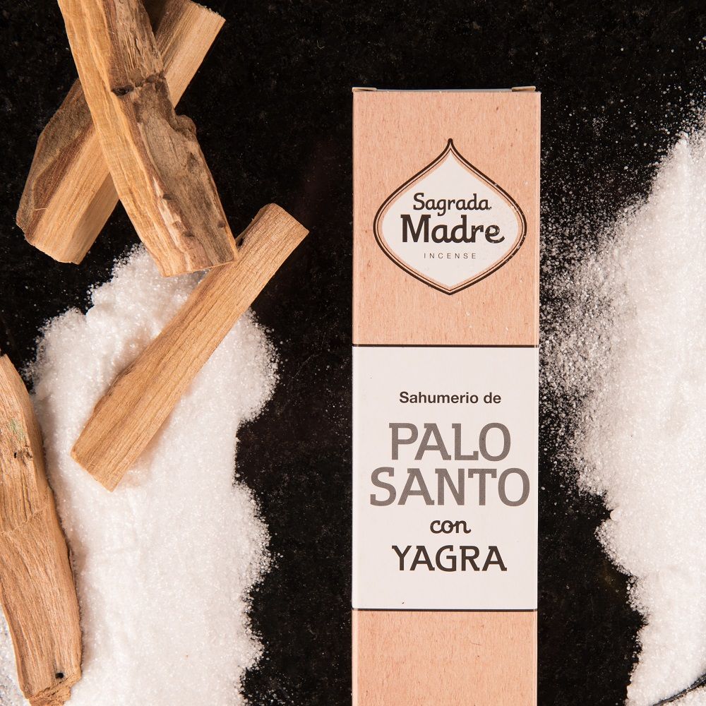 Incienso Palo Santo con Yagra Sagrada Madre - Mystical Tienda