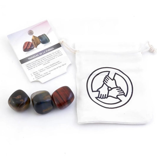 Kit de minerales “Trinidad de la Fuerza” - Mystical Tienda