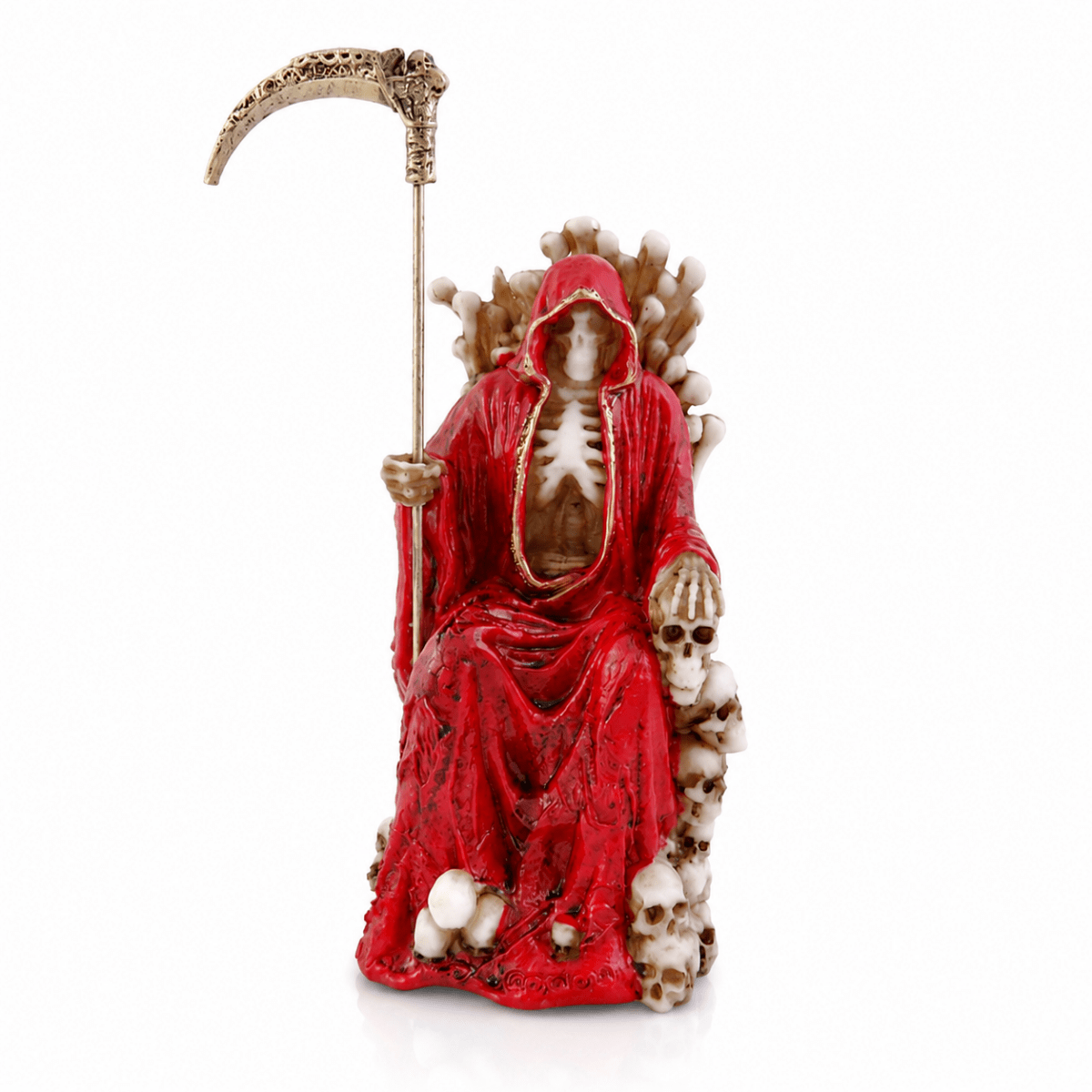 La Santa Muerte en su trono - Mystical Tienda