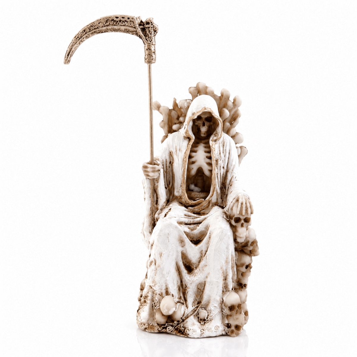 La Santa Muerte en su trono - Mystical Tienda