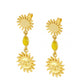 Pendientes Amsha de Jade Amarillo - Mystical Tienda