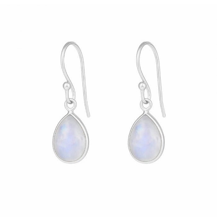 Pendientes 'Aurora' Piedra de Luna S925 - Mystical Tienda
