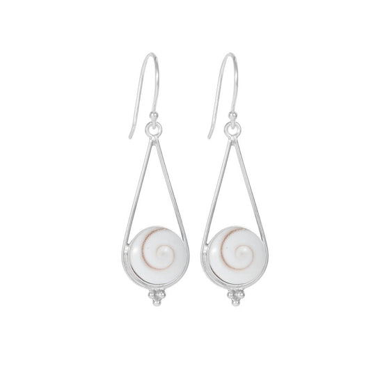 Pendientes Calliope Ojo de Shiva - Plata de Ley 925 - Mystical Tienda
