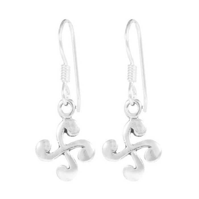 Pendientes Lauburu - Plata de Ley 925 - Mystical Tienda