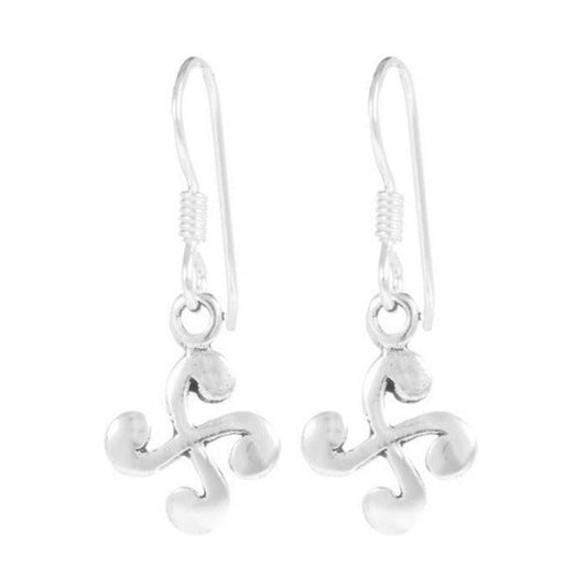 Pendientes Lauburu - Plata de Ley 925 - Mystical Tienda