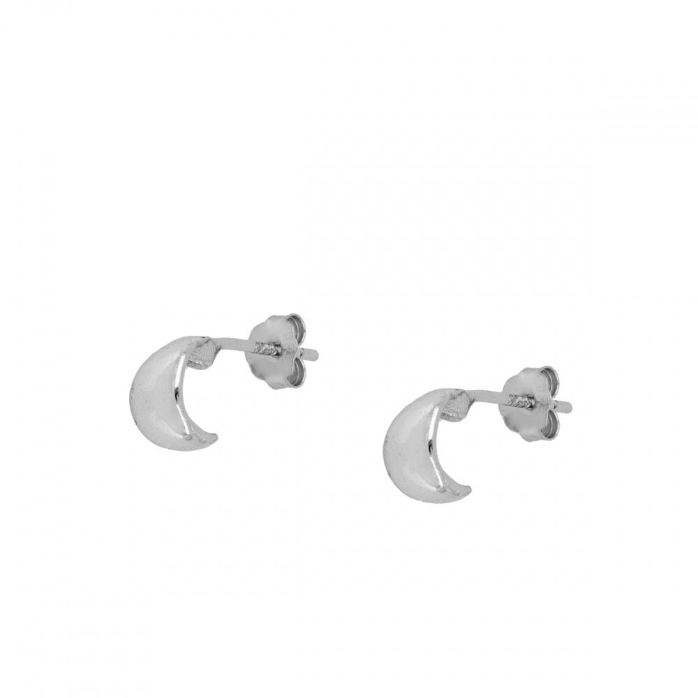 Pendientes Luna - Plata de Ley 925 - Mystical Tienda