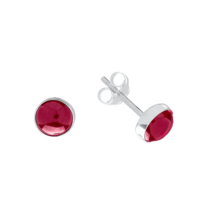 Pendientes 'Nüwa' de Granates y Plata de Ley 925 - Mystical Tienda