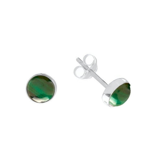 Pendientes 'Nüwa' Malaquita y Plata de Ley 925 - Mystical Tienda