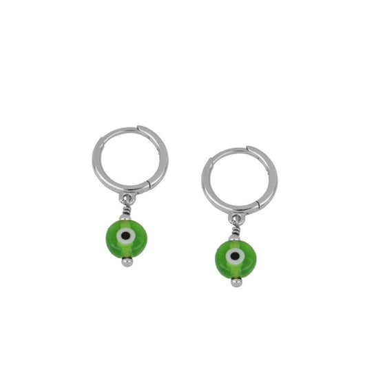 Pendientes Ojo Turco - Verde - Mystical Tienda