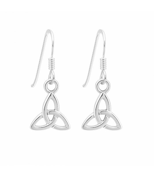 Pendientes Triqueta - Plata de Ley 925 - Mystical Tienda