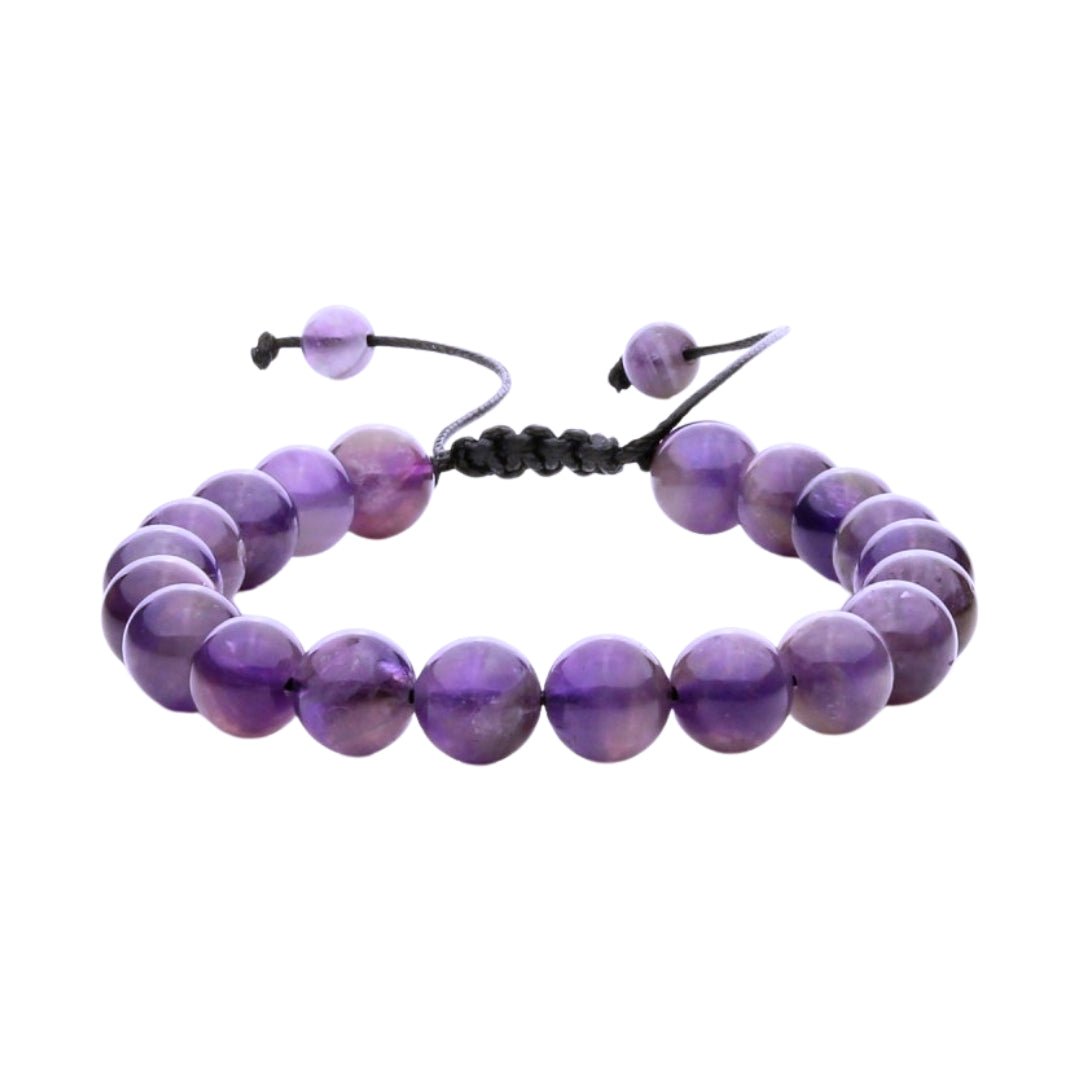 Pulsera de Amatista con Nudo Corredizo - Mystical Tienda