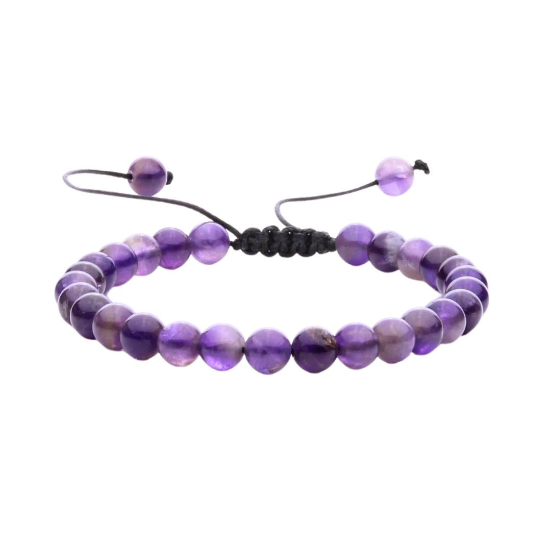 Pulsera de Amatista con Nudo Corredizo - Mystical Tienda